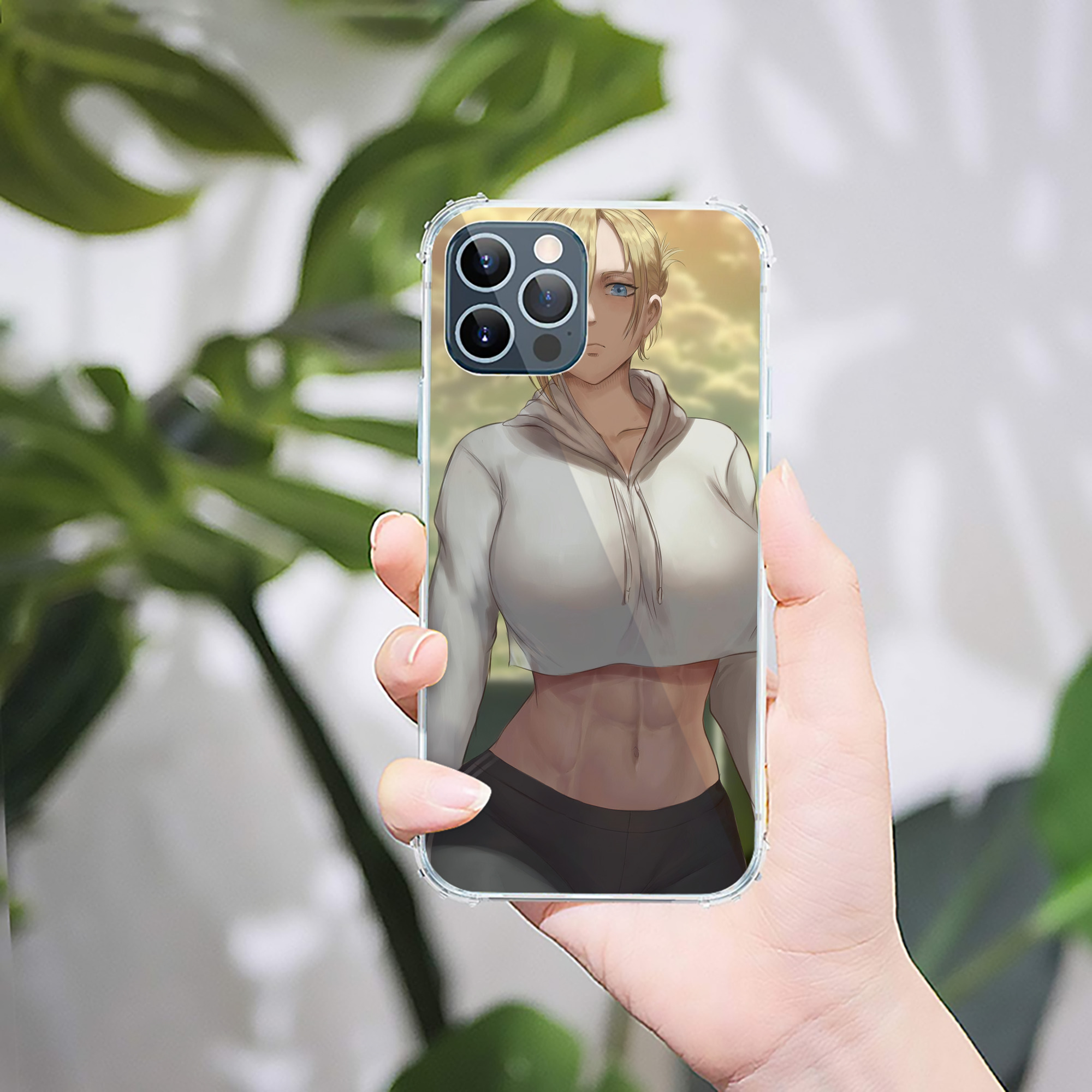 （画像用） 進撃の巨人 Attack on Titan 【iPhone 12シリーズ対応】透明スマホケース（クリアソフトケース）